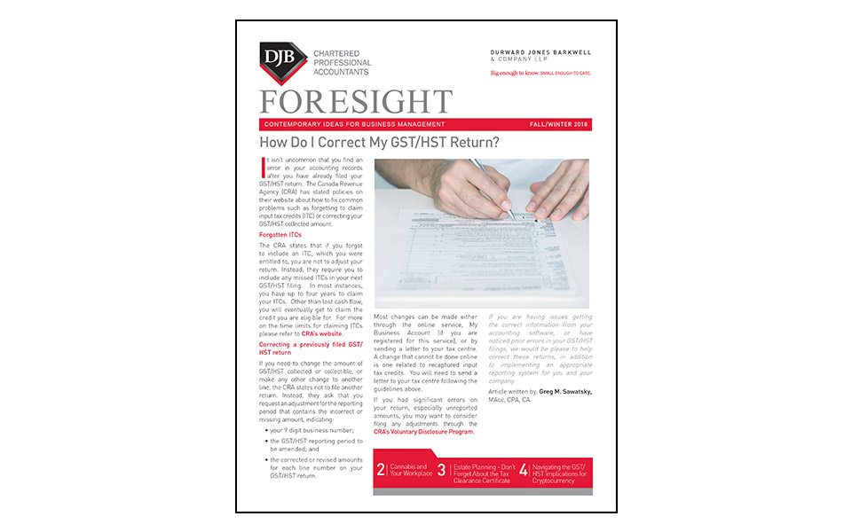 Thumbnail of Foresight publication Fall 2018