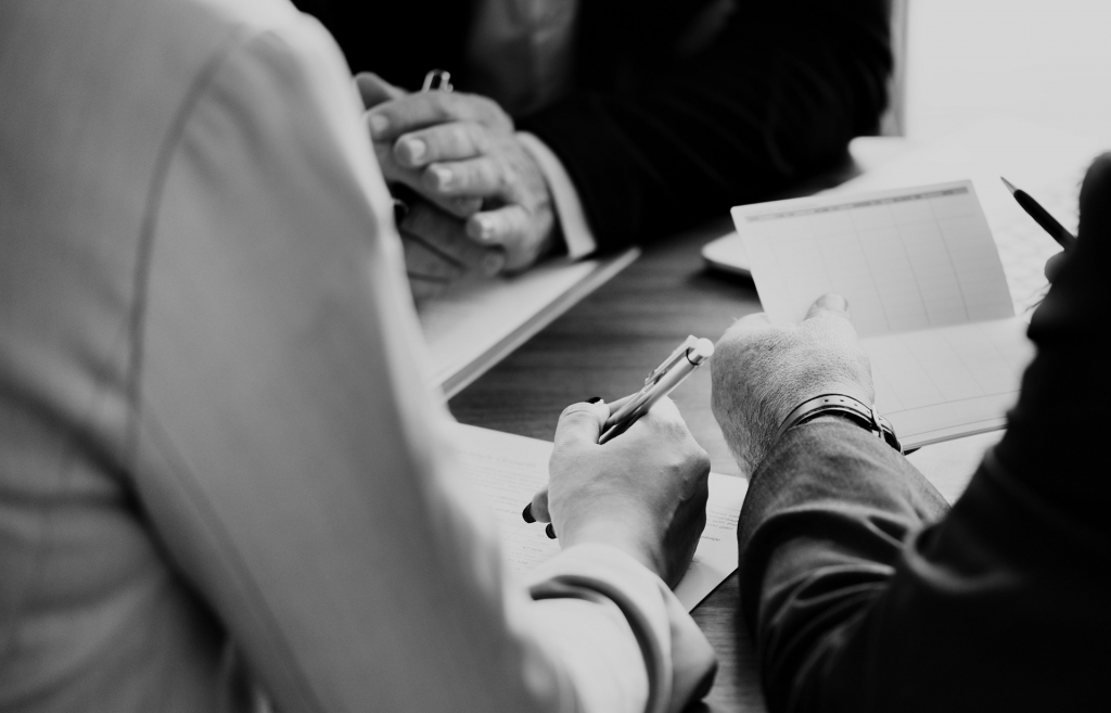 business people in a meeting
