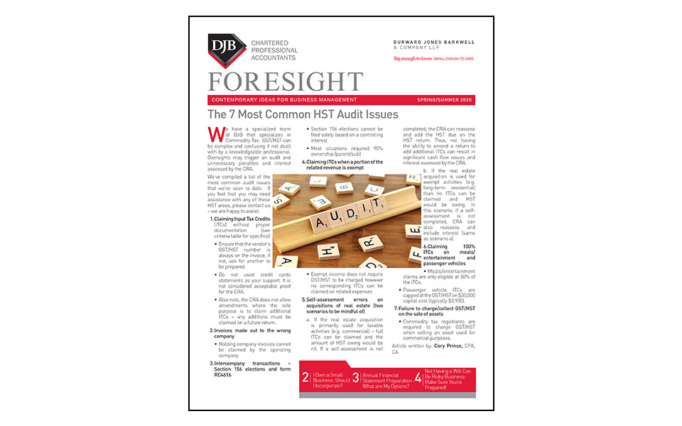Front cover of newsletter.