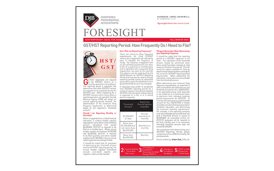 Cover of General Business newsletter