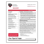 2021 Q4 Tax Tips & Traps